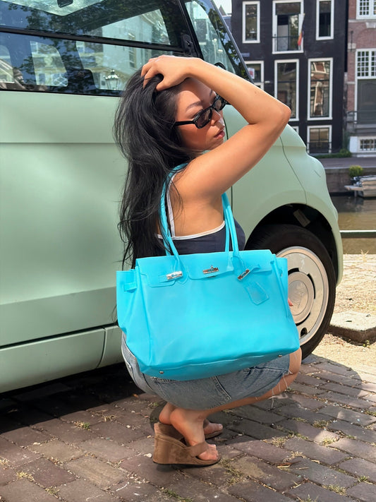 Jello Tote Bleu | Jello Firkin